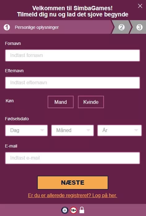 Simba Games Login 