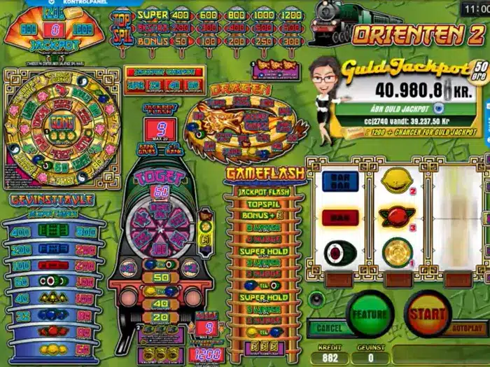Orienten 2 spilleautomaten