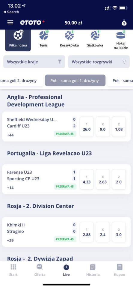 etoto aplikacja mobilna