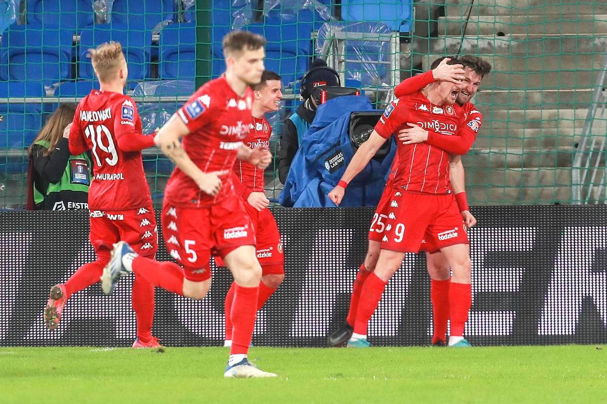 Piłkarze Widzewa Łódź