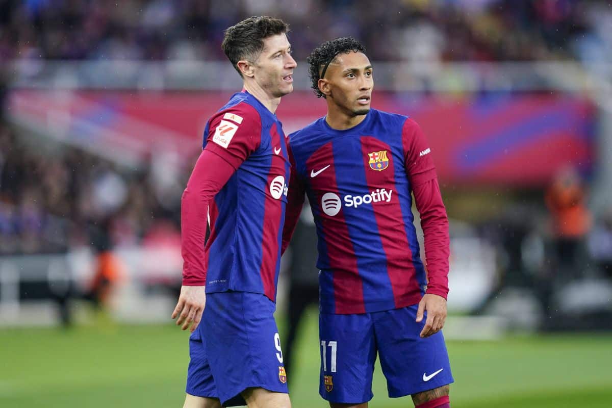 Robert Lewandowski, Raphinha