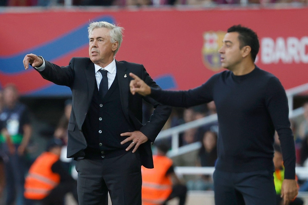 Carlo Ancelotti i Xavi Hernandez