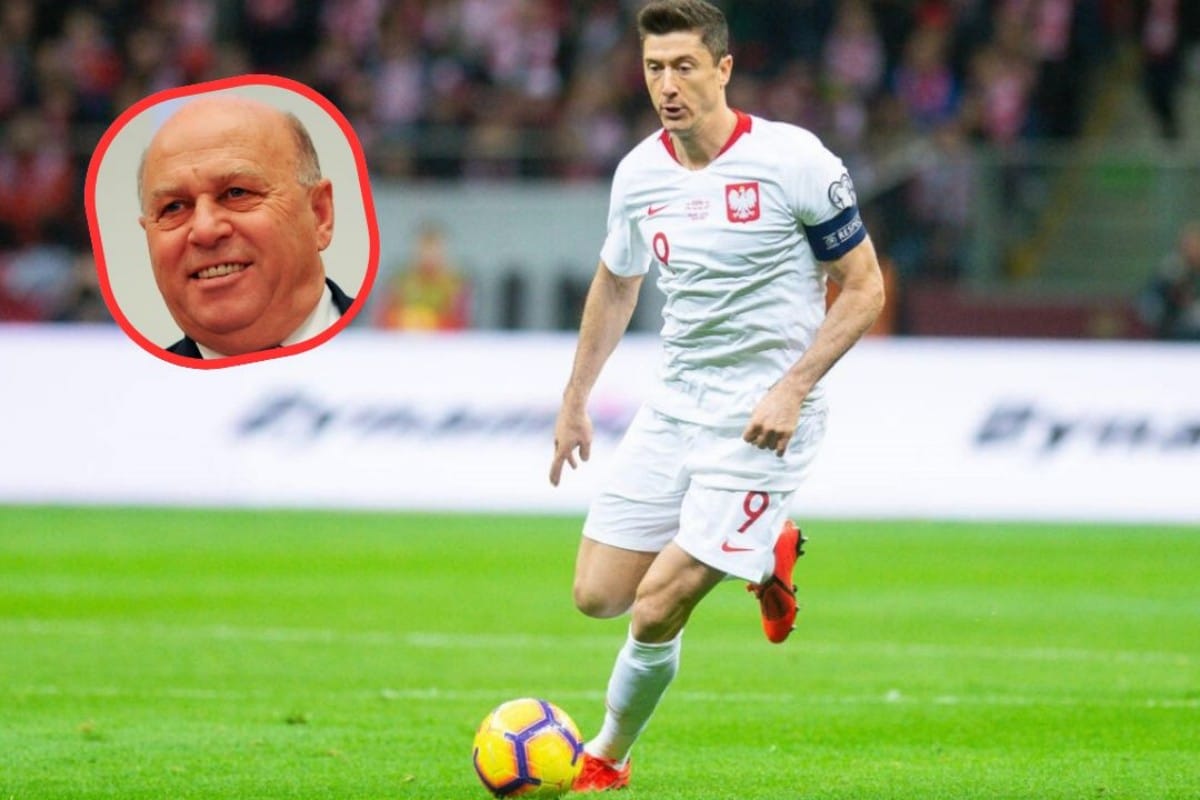Grzegorz Lato i Robert Lewandowski