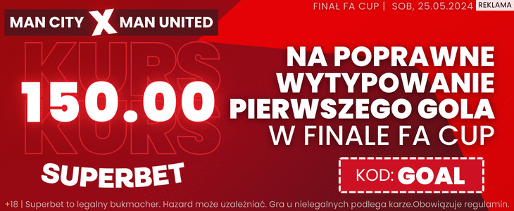 Man City - Man Utd w Superbet