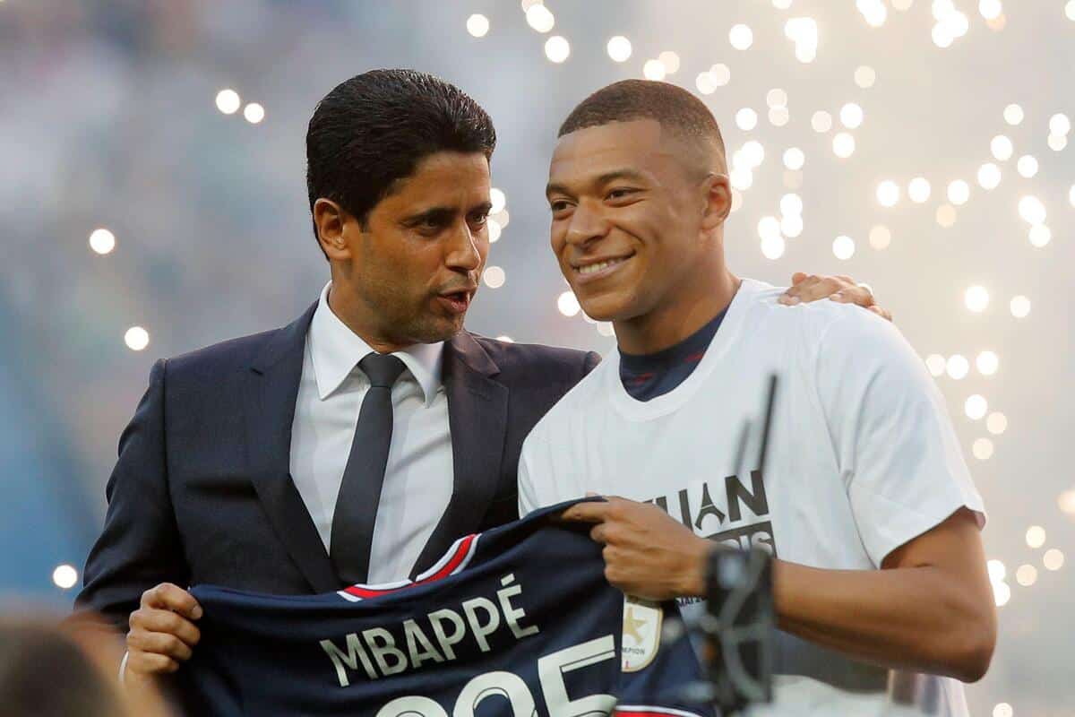 Nasser Al-Khelaifi i Kylian Mbappe