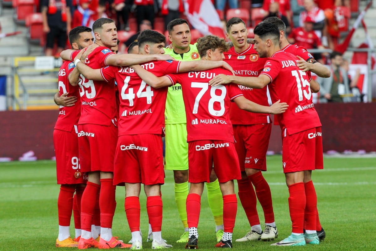 Piłkarze Widzewa Łódź