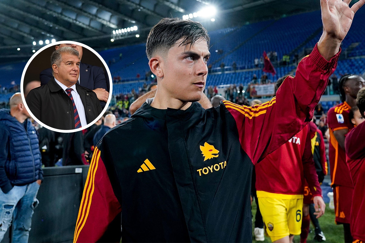 Paulo Dybala i Joan Laporta