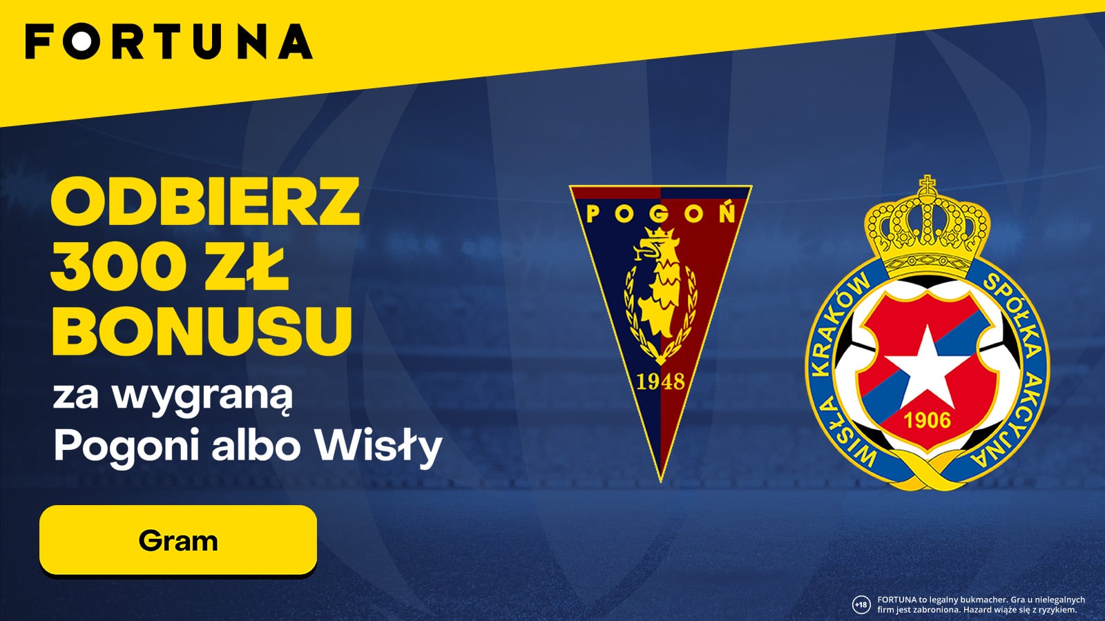 Pogoń Wisła w Fortunie