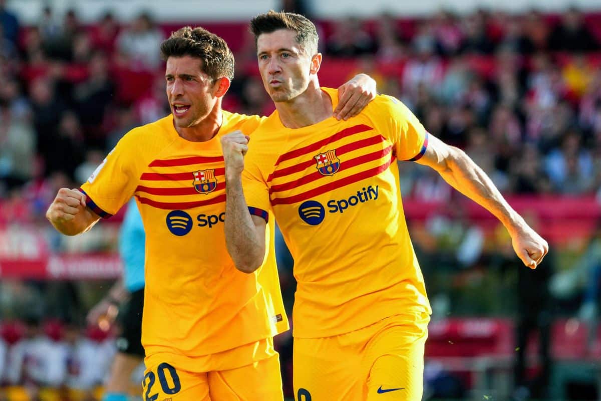 Sergi Roberto, Robert Lewandowski