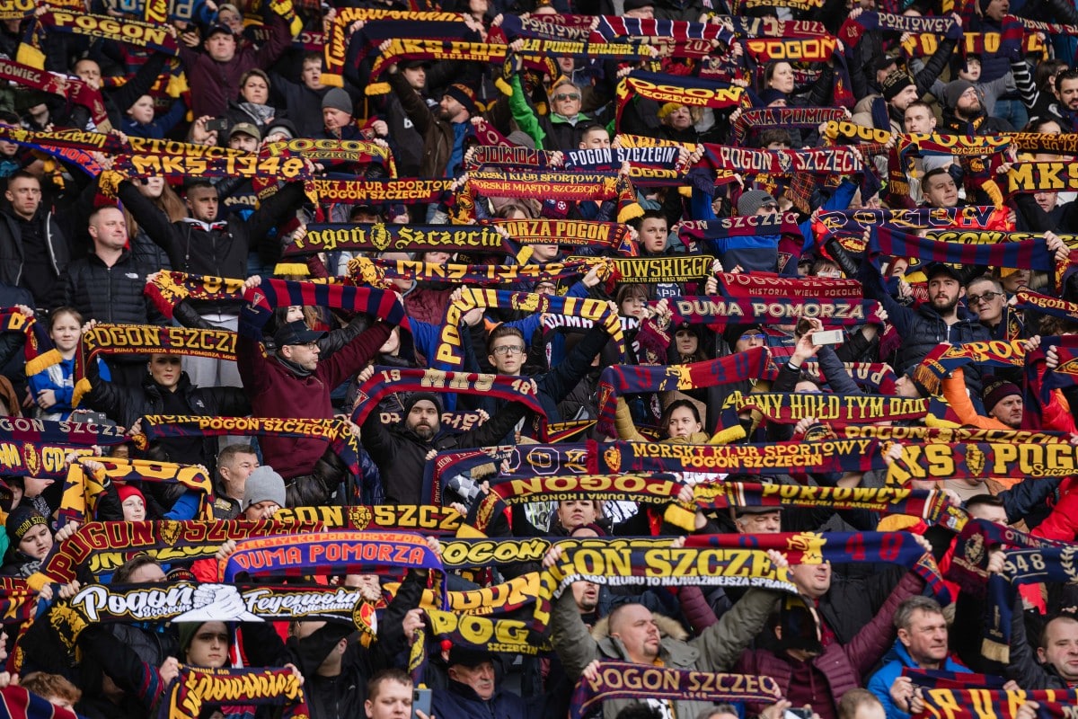 kibice Pogoni Szczecin
