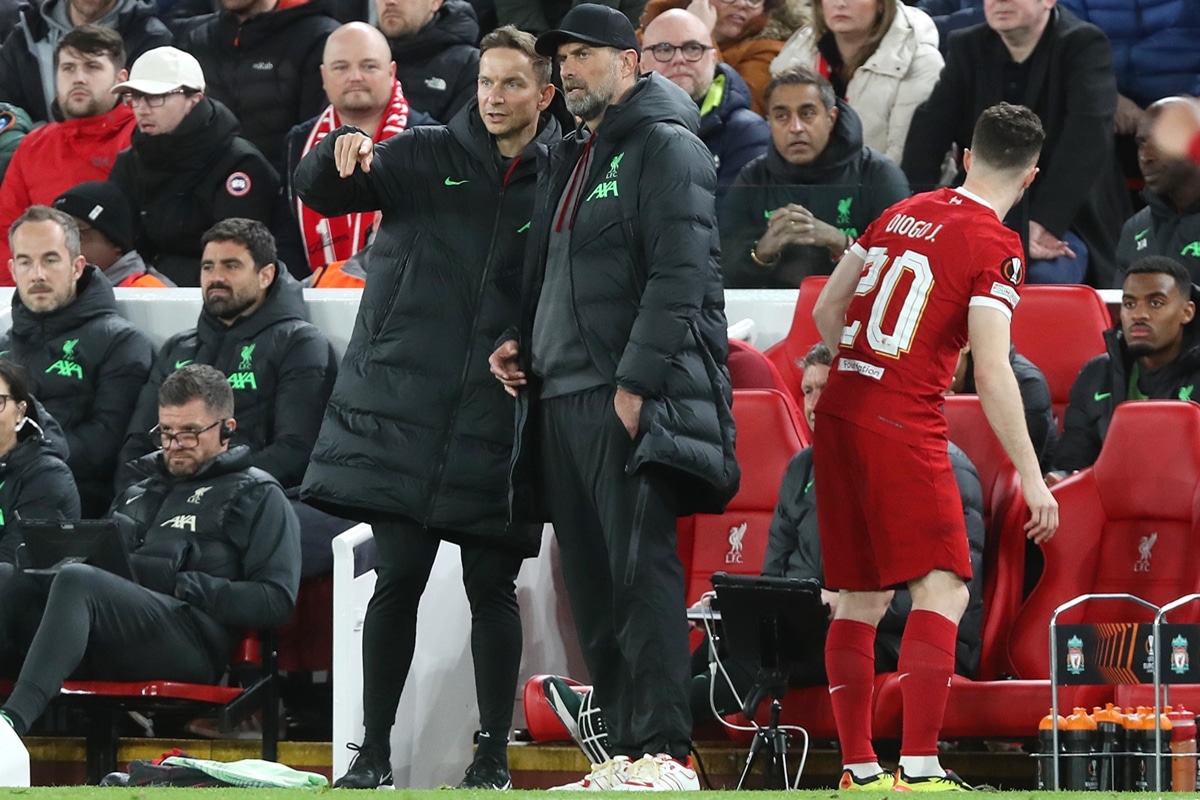 Pepijn Lijnders i Juergen Klopp