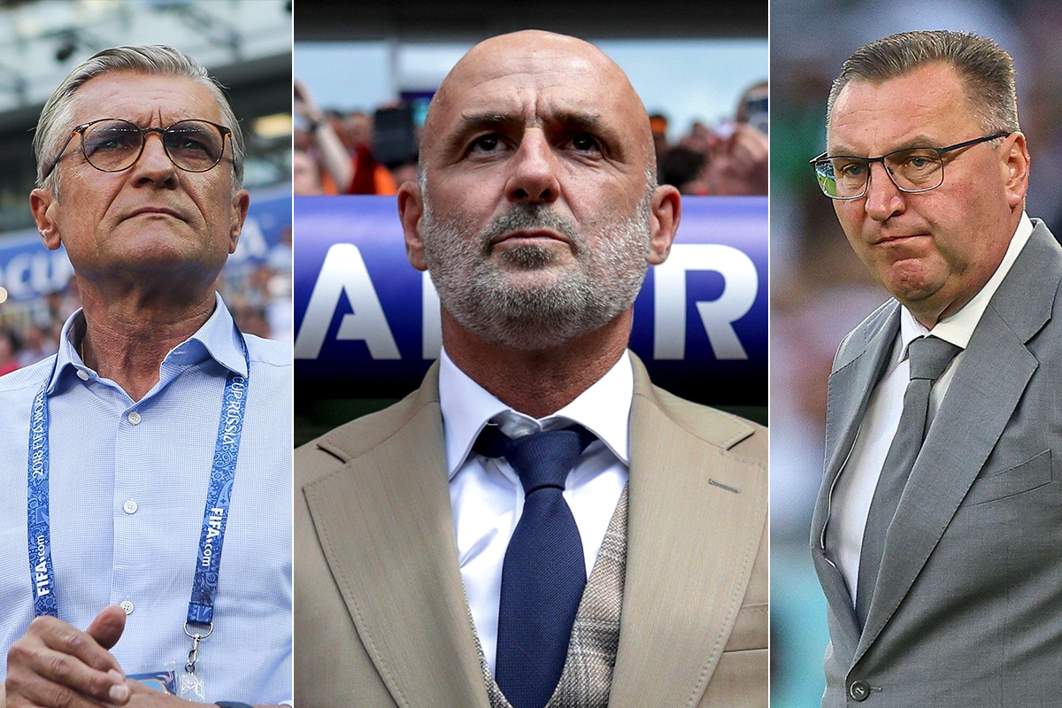 Adam Nawałka, Michał Probierz i Czesław Michniewicz