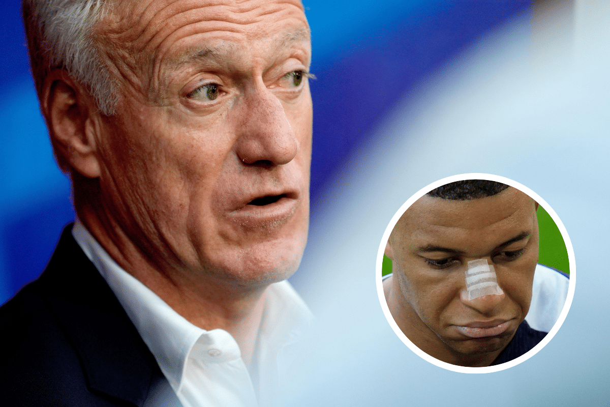 Didier Deschamps i Kylian Mbappe