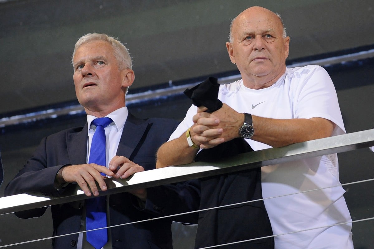 Michał Listkiewicz i Grzegorz Lato