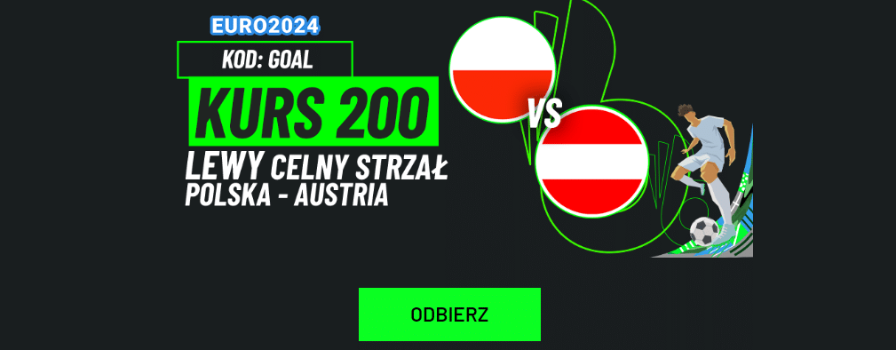 Totalbet. Promocja Euro 2024 Polska - Austria. Promocja Totalbet