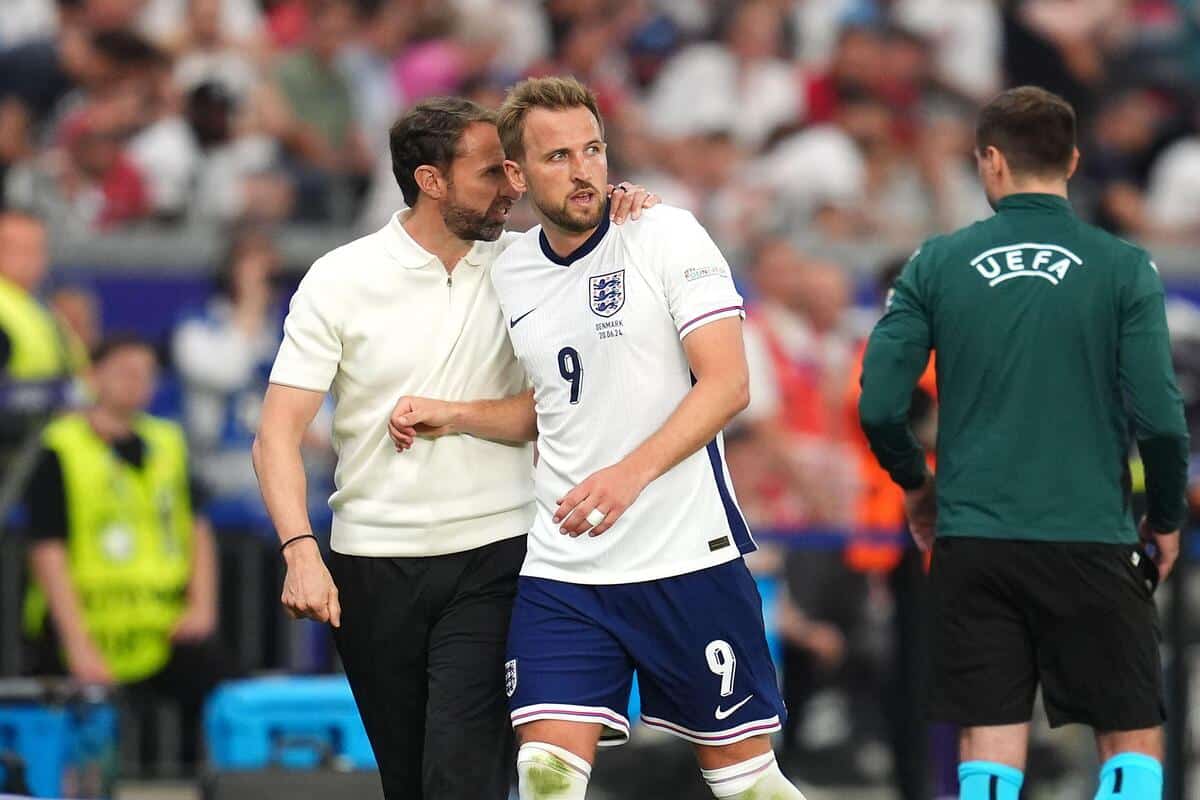 Gareth Southgate i Harry Kane