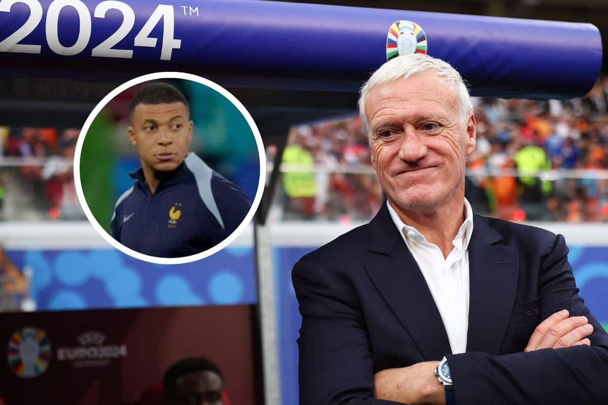 Didier Deschamps i Kylian Mbappe
