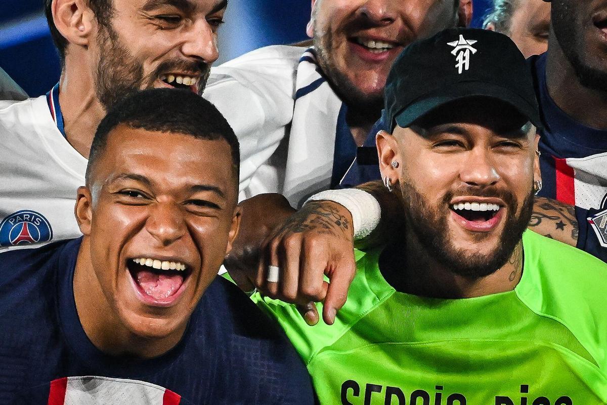 Kylian Mbappe i Neymar