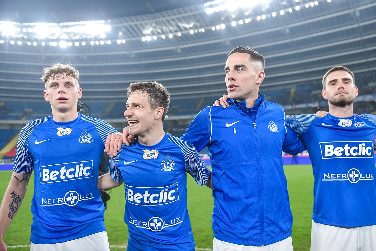 Piłkarze Ruchu Chorzów