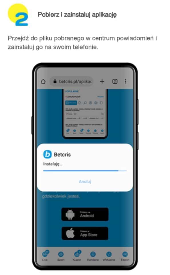 aplikacja Betcris pobieranie 2 Betcris aplikacja pobieranie 2