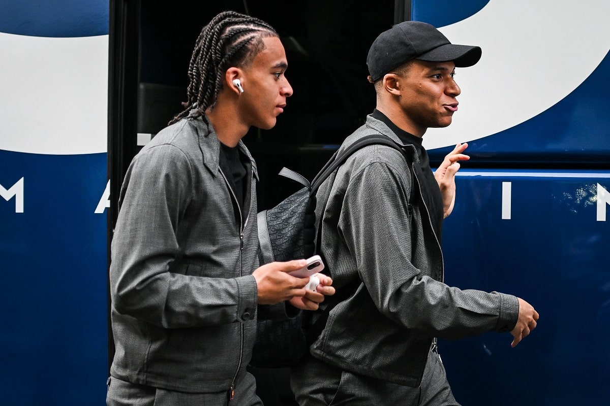 Ethan i Kylian Mbappe
