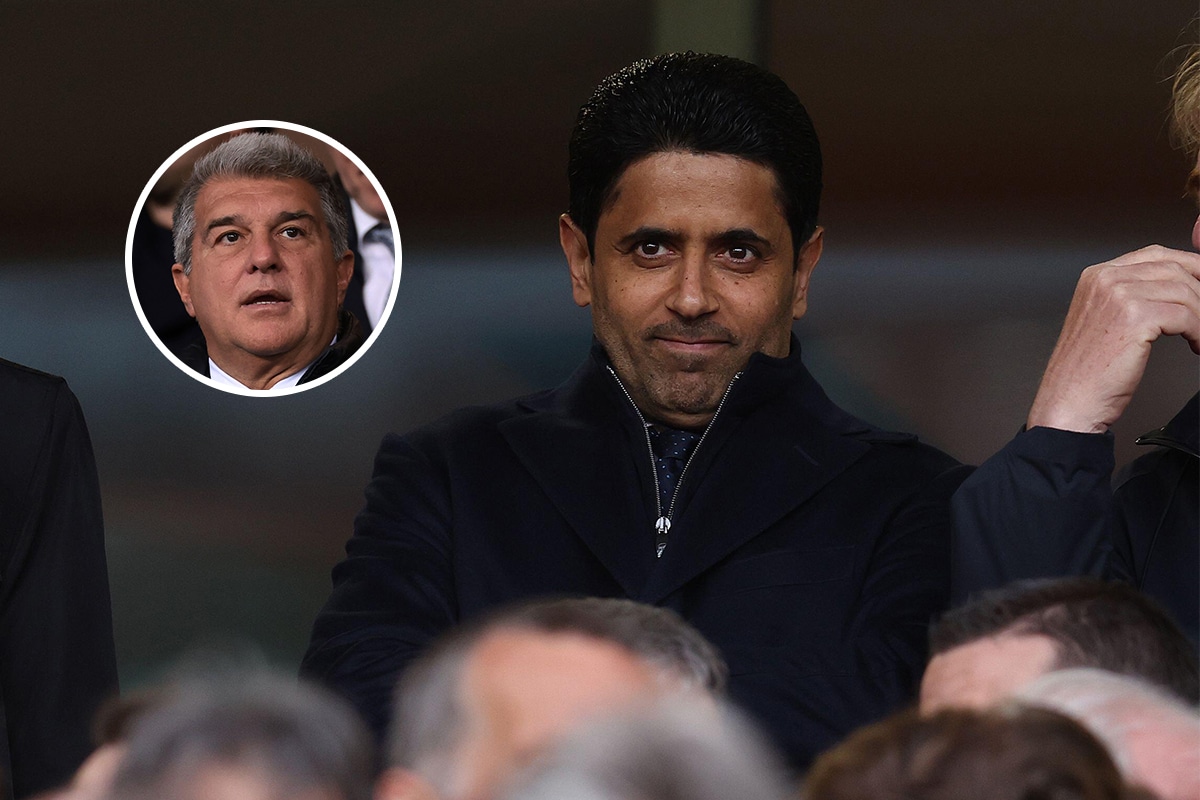 Nasser Al-Khelaifi i Joan Laporta