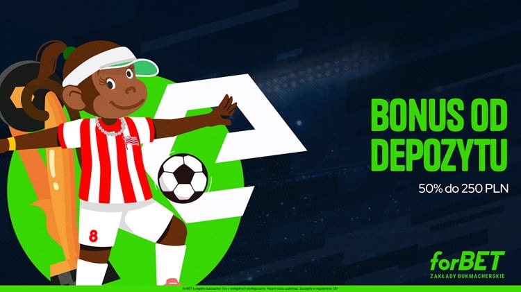 forBET bonus od depozytu na PKO Ekstraklasę Bonus od depozytu na PKO Ekstraklasę w forBET