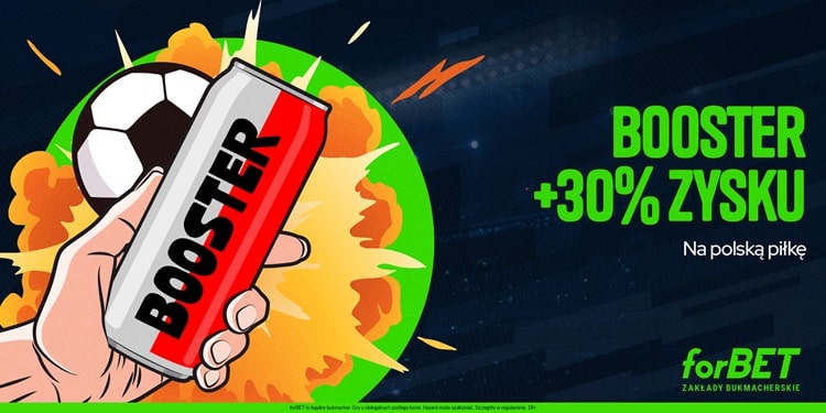 bonus forBET 30% wyższe wygrane Promocja 30% wyższe wygrane w forBET
