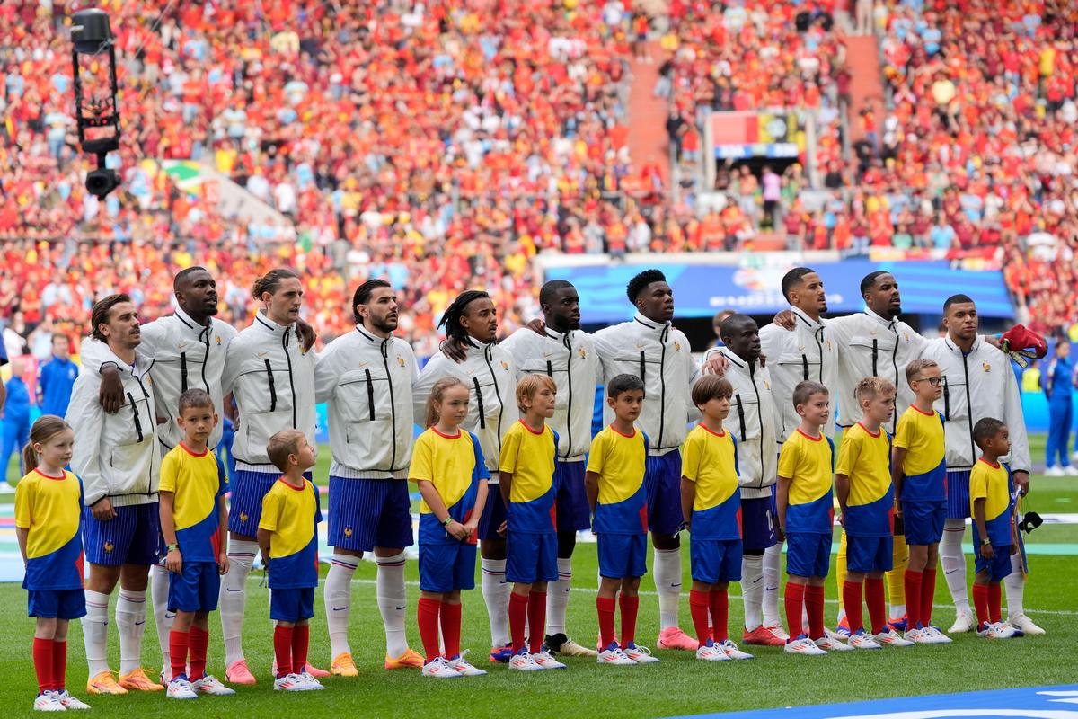 Piłkarze reprezentacji Francji