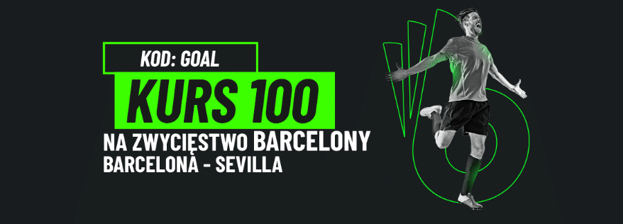 Kurs 100.00 na wygraną Barcelony nad Valencią Promocja w Totalbet na spotkanie Valencia - Barcelona