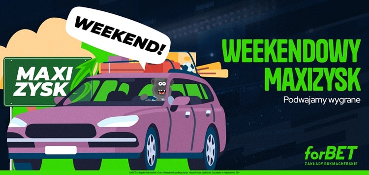 Bonus 200 zł w forBET MaxiZysk Promocja forBET Weekendowy MaxiZysk