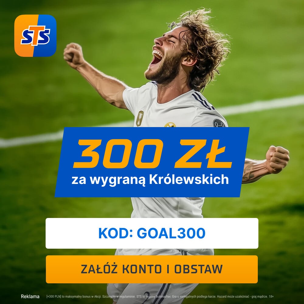 Promocja w STS na spotkanie Real Madryt - Villarreal