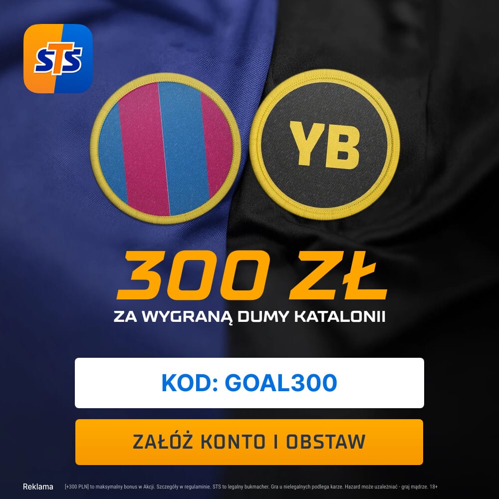 Promocja STS na mecz FC Barcelona - Young Boys Berno