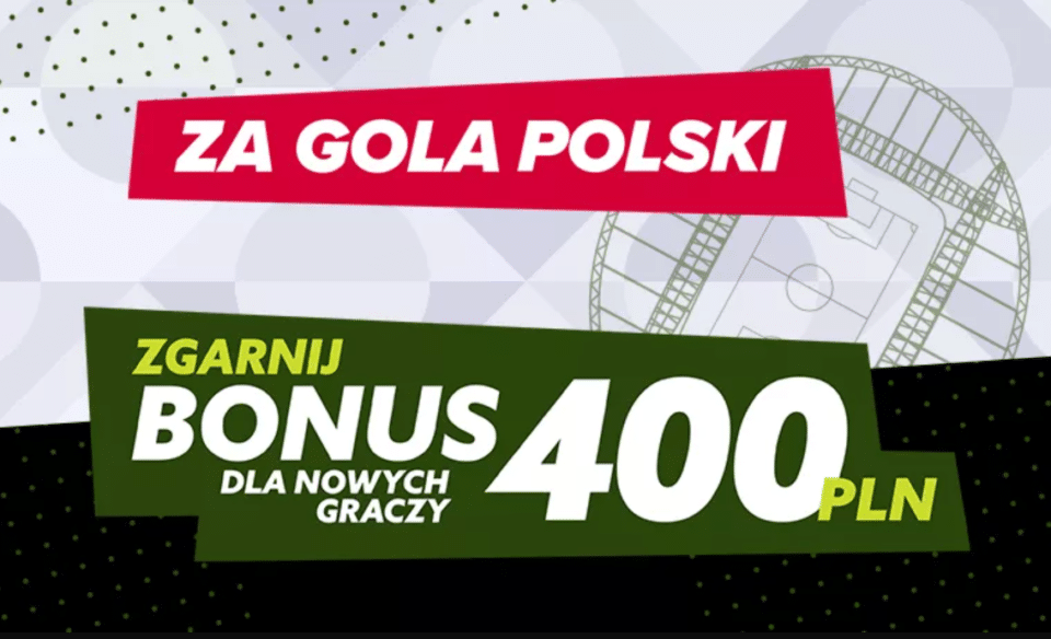 Bonus 400 zł za gola Polski z Portugalią Polska - Portugalia w GO+ Bet