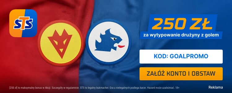 Bonus 250 zł za bramkę w starciu Manchester United - Chelsea Promocja w STS na mecz Manchester United - Chelsea