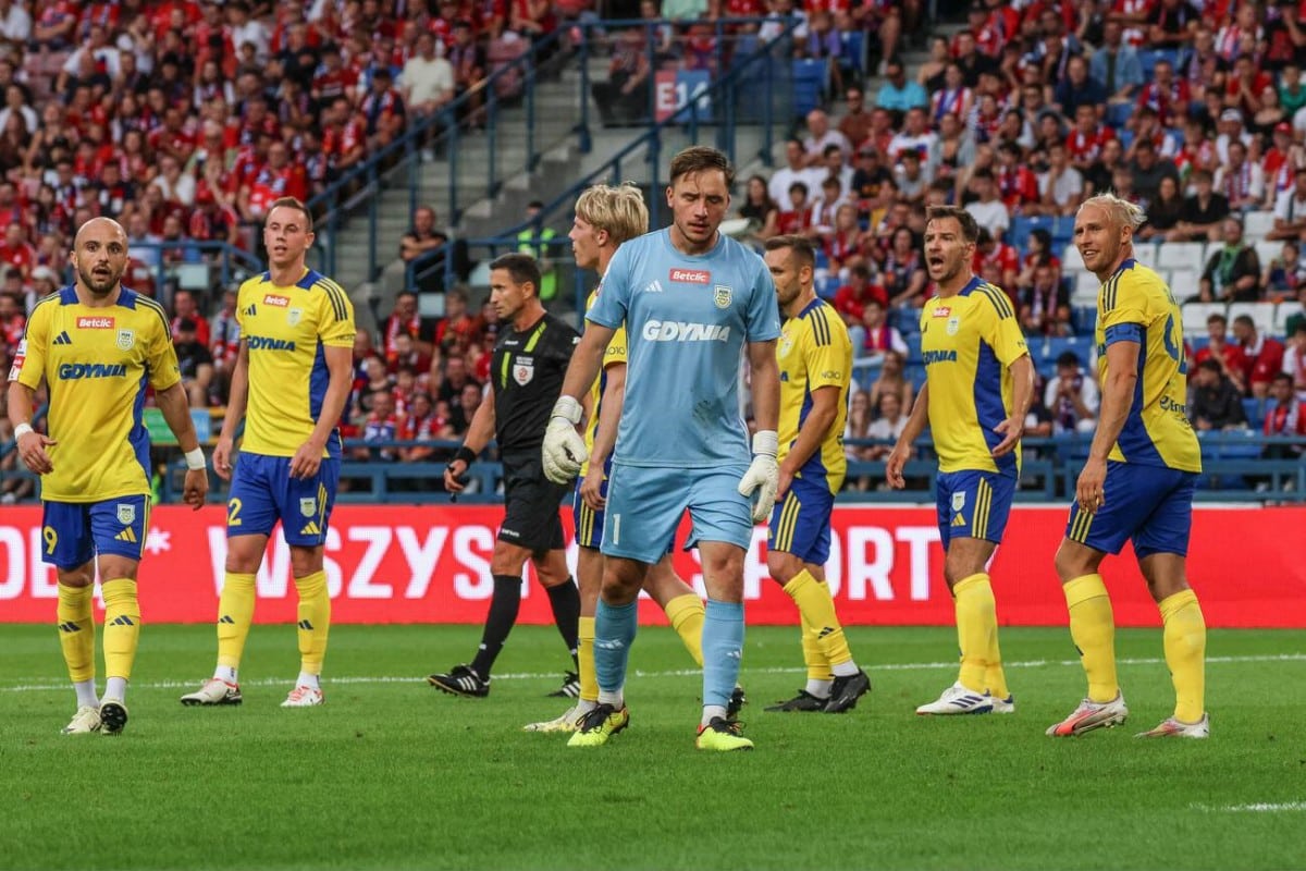 Piłkarze Arki Gdynia