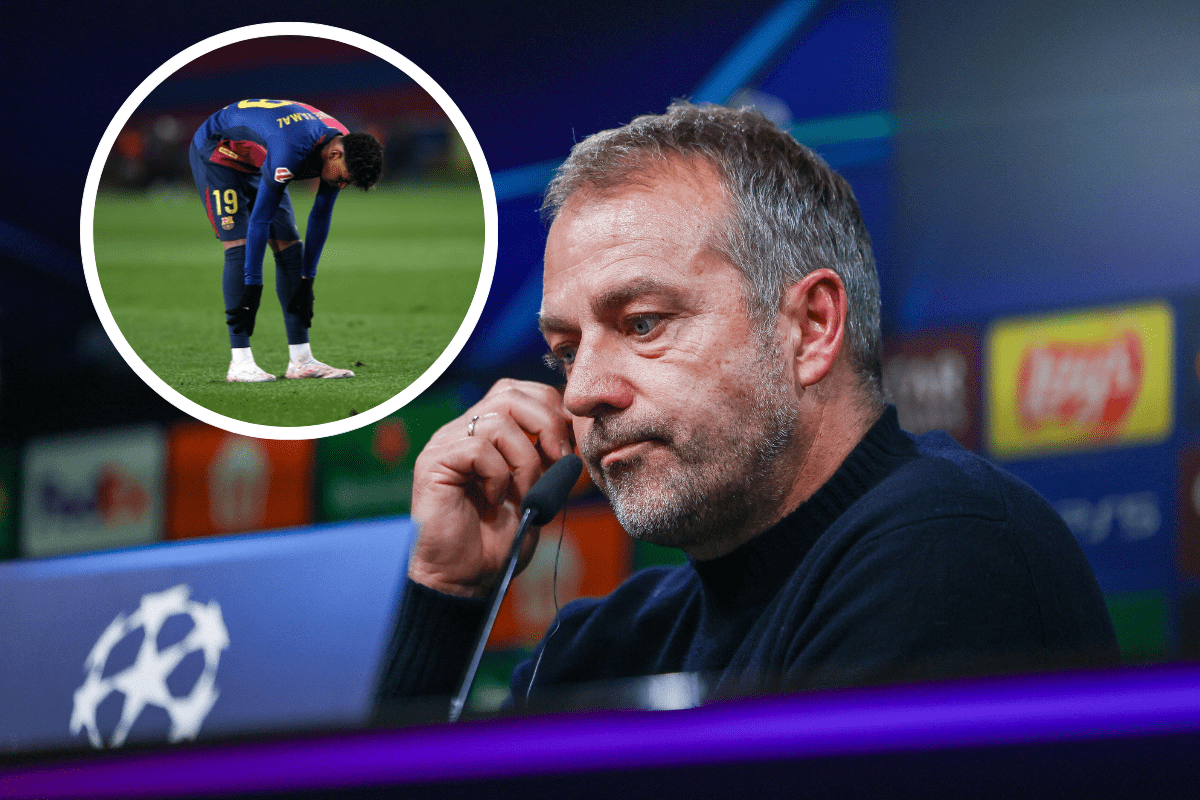 Hansi Flick i Lamine Yamal