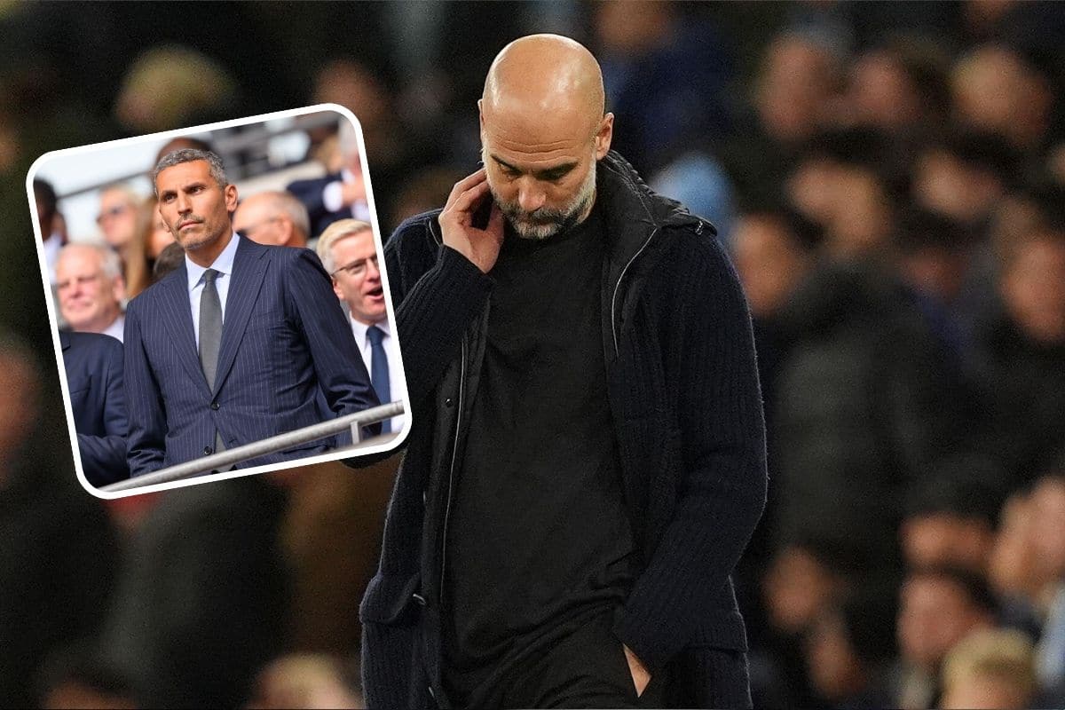 Khaldoon Al Mubarak i Josep Guardiola