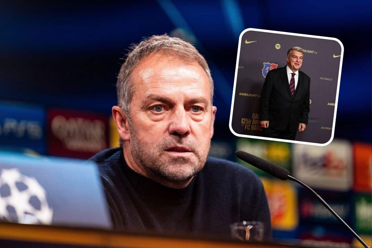 Hansi Flick i Joan Laporta