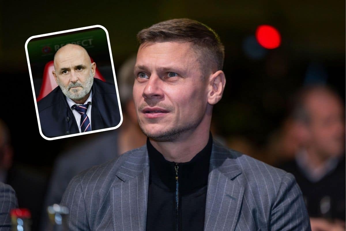 Łukasz Piszczek i Michał Probierz