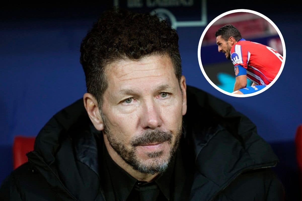 Diego Pablo Simeone i Koke