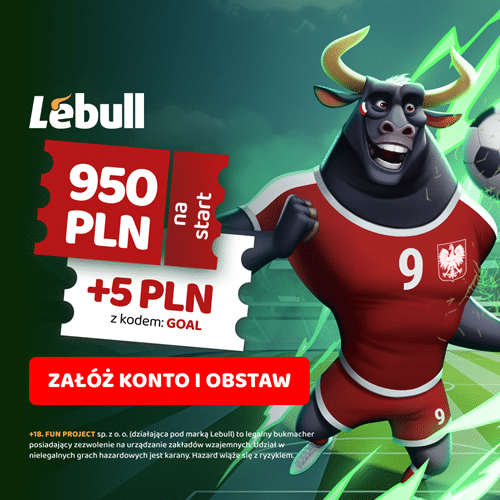 Lebull: 960 zł w ofercie powitalnej z kodem GOAL