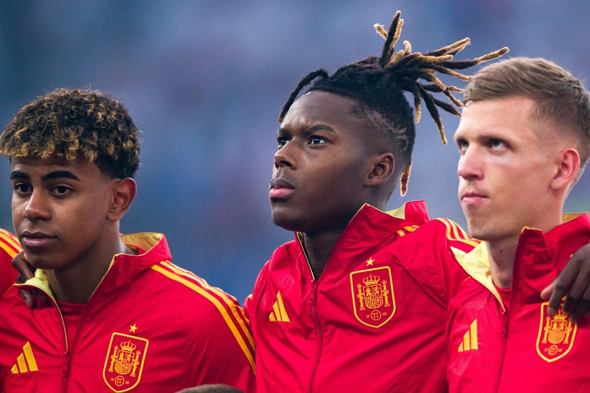 Lamine Yamal, Nico Williams i Dani Olmo