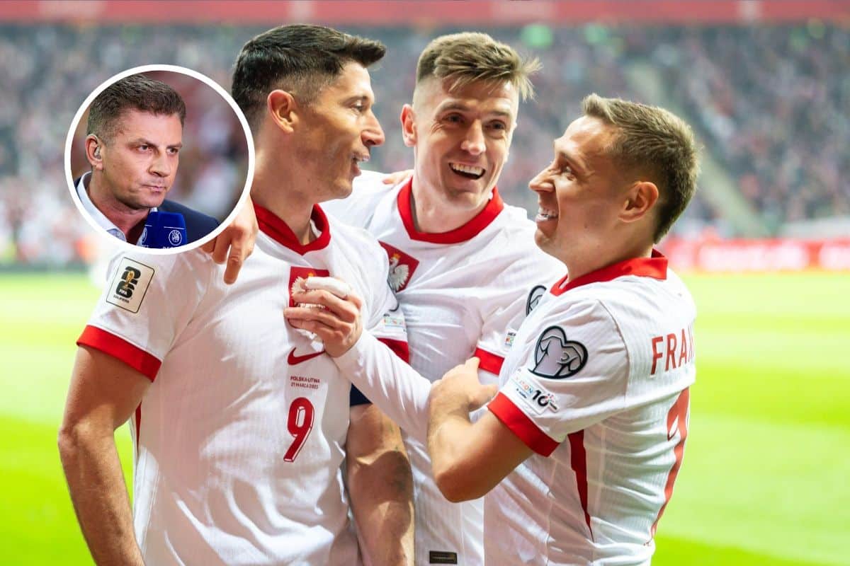 Robert Lewandowski, Krzysztof Piątek, Przemysław Frankowski i Mateusz Borek
