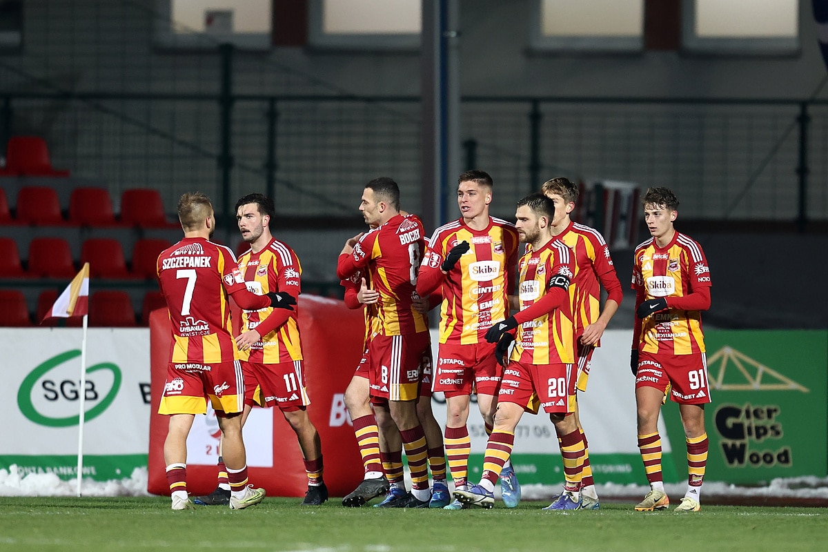 Piłkarze Chojniczanki Chojnice