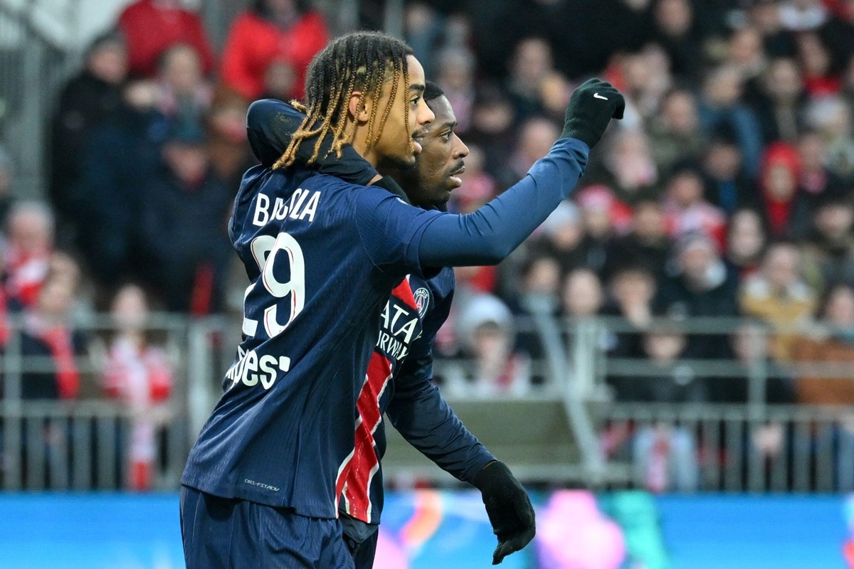 Bradley Barcola i Ousmane Dembele