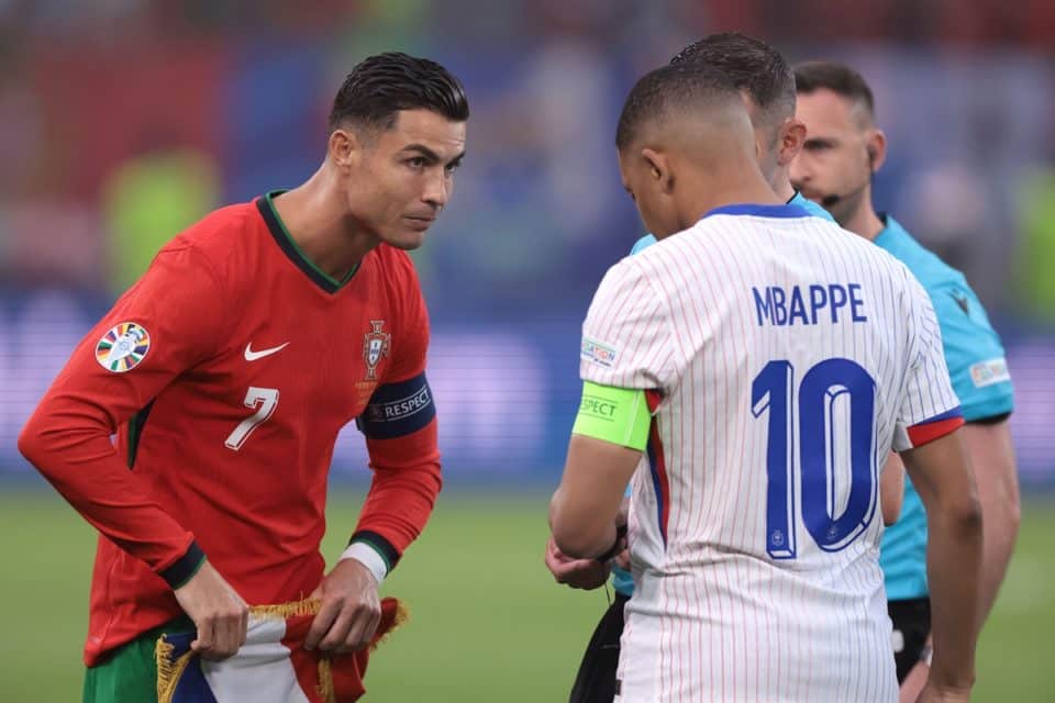 Cristiano Ronaldo i Kylian Mbappe