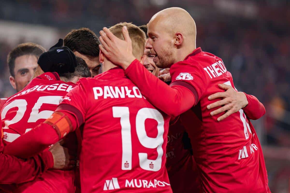 Piłkarze Widzewa Łódź