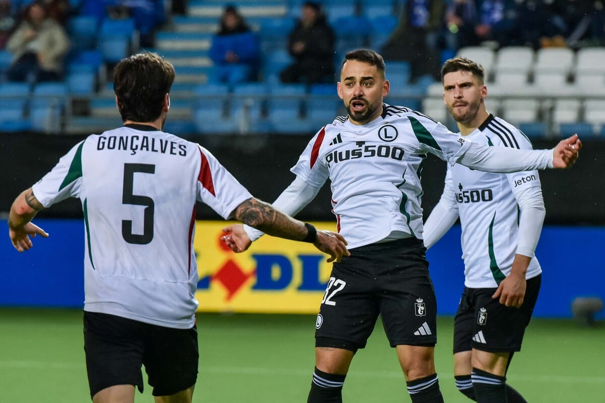 Piłkarze Legii Warszawa