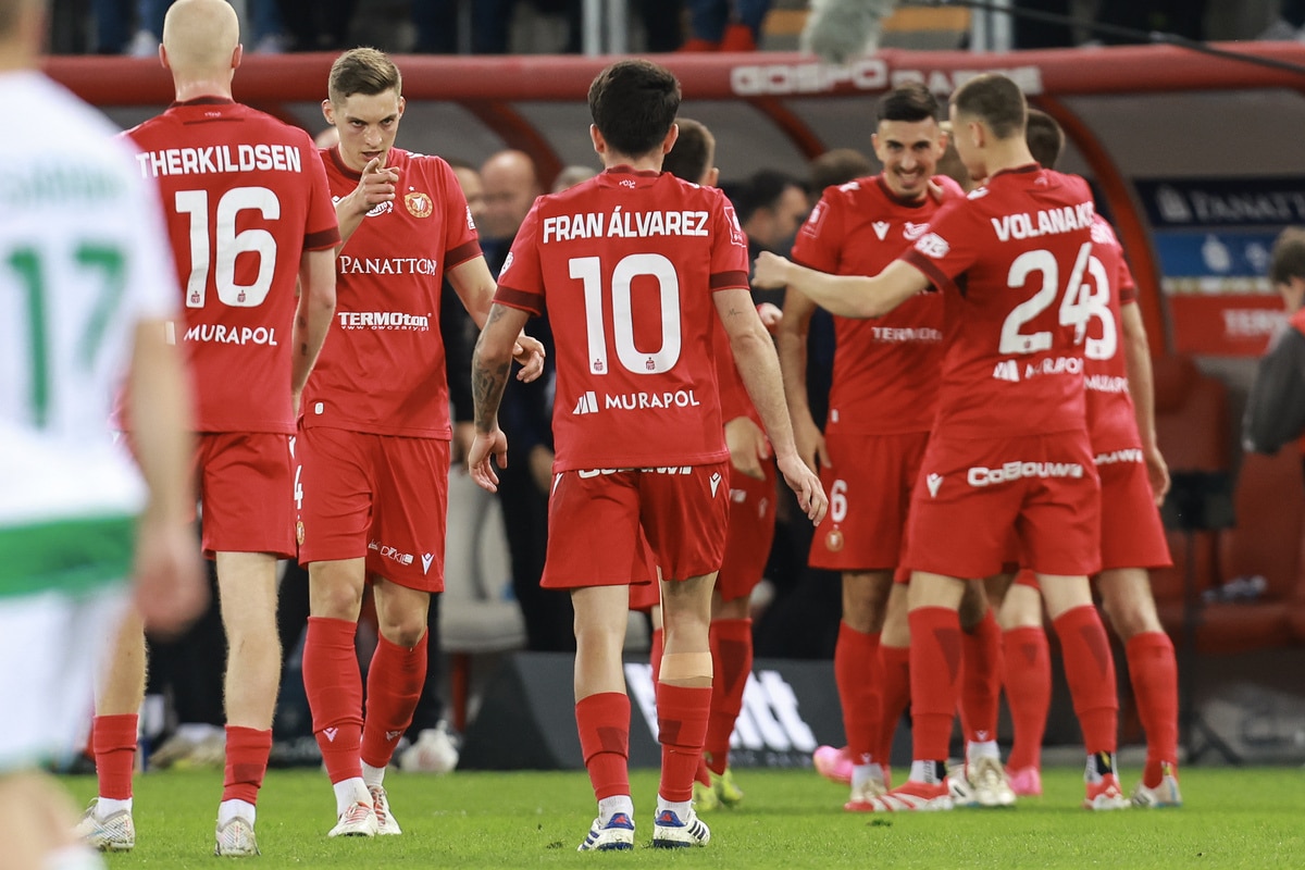 Piłkarze Widzewa Łódź